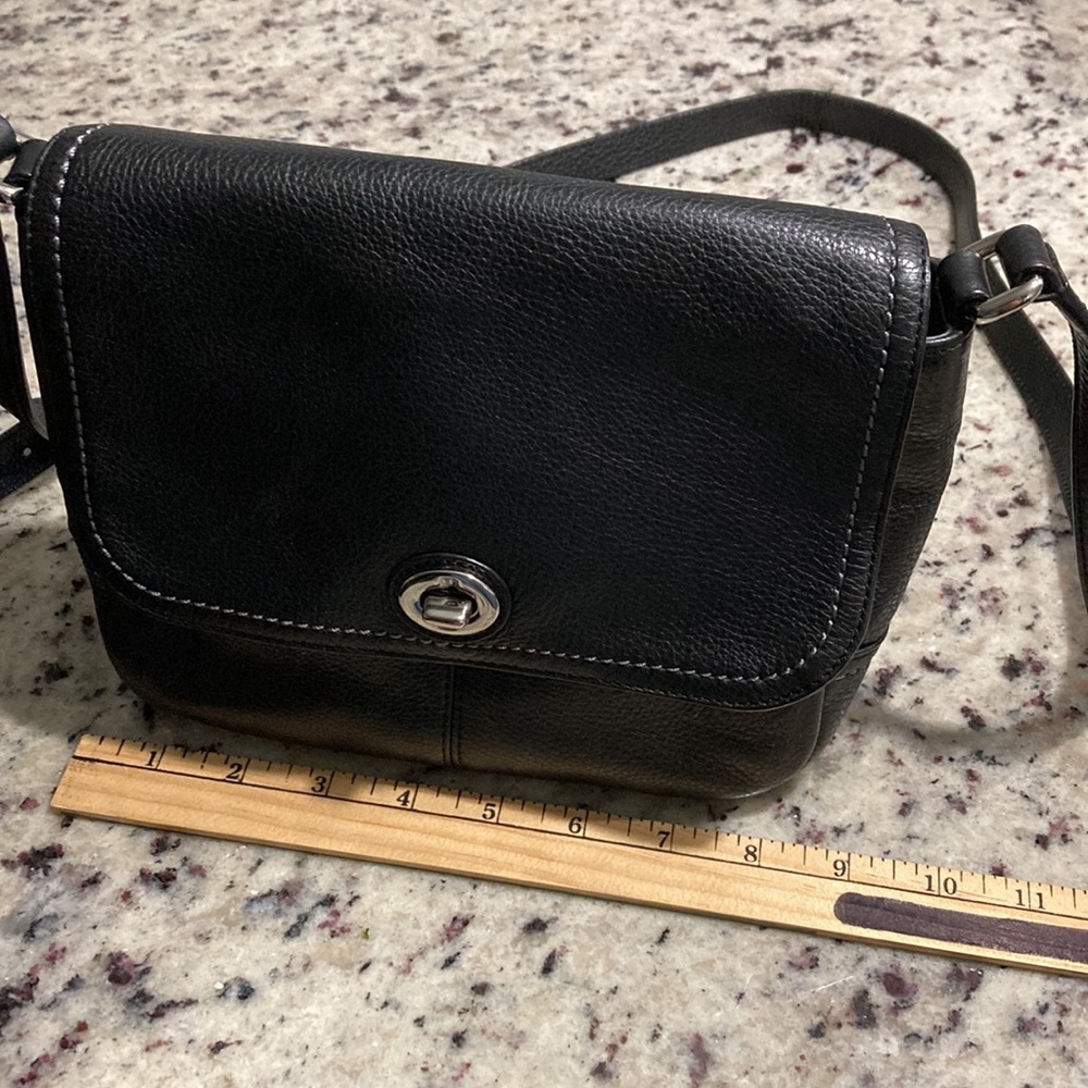 Coach Black Leather Crossbody
